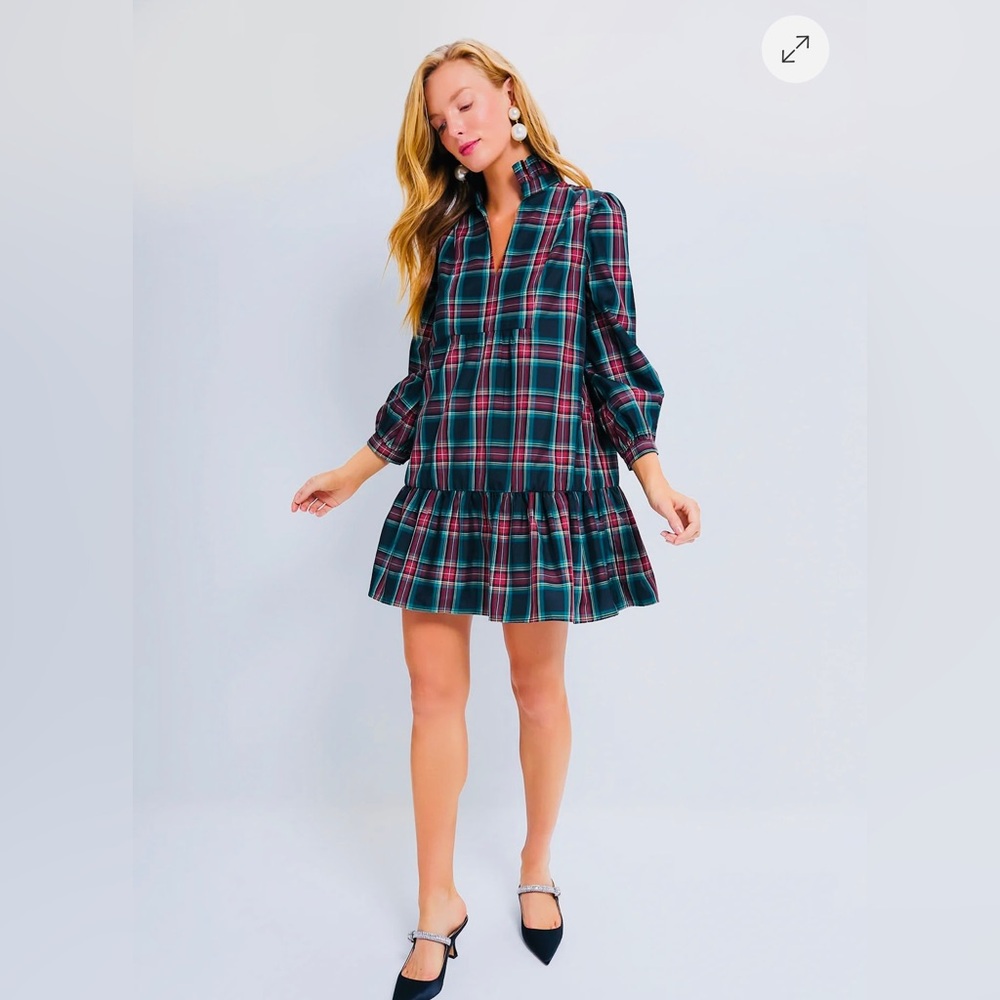 Highland Tartan Palmerston Dress XS Nwt 🎄🥂